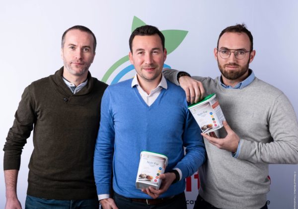 les trois co fondateurs Nutri'Earth les trois co fondateurs Nutri'Earth